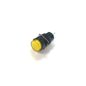 16mm Pushbutton Switch (Illuminated Yellow On/Off)