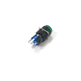 16mm Pushbutton Switch (Illuminated Green Momentary)