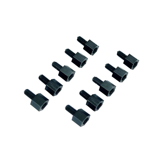 Nylon Standoff (Black M3 x 5mm, 10pcs)