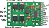 Pololu High-Power Motor Driver 24v23 CS (23A 5.5-40V)