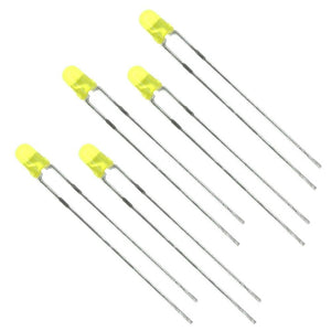 Basic 3mm LED (5x Yellow)