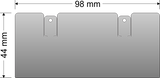 Pololu Zumo Basic Sumo Blade for Chassis