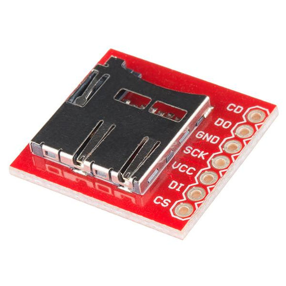 SparkFun Breakout Board for microSD Transflash