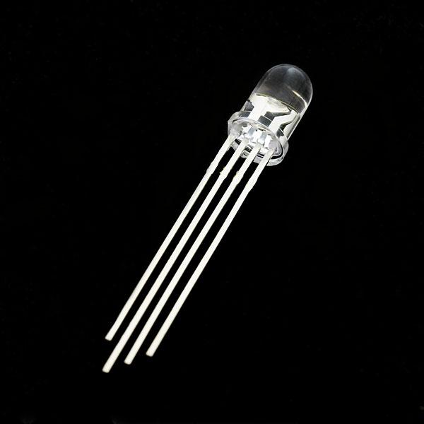 LED RGB Three Colours Clear Common Cathode in Canada Robotix