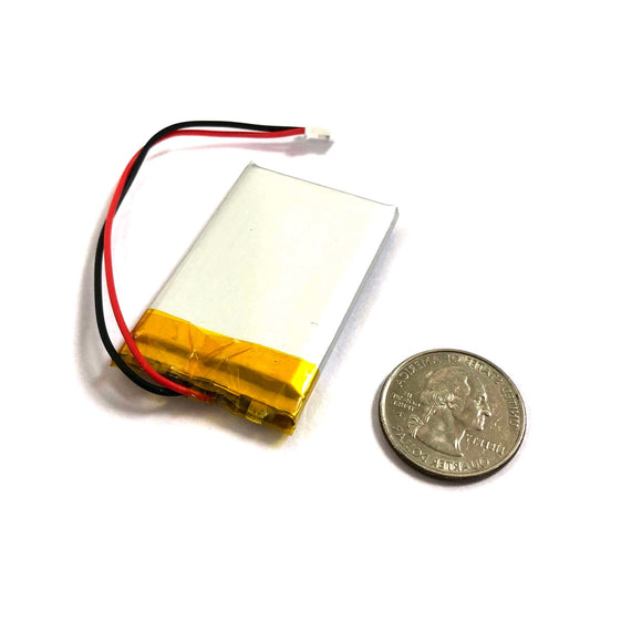 Lithium-Ion Polymer (LiPo) Battery (3.7V 1000mAh)