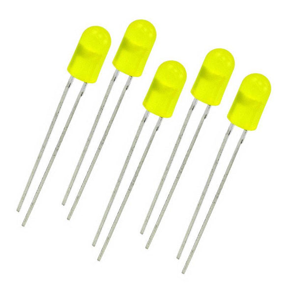 Basic 5mm LED (5x Yellow)