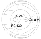 Pololu Ball Caster with 3/4" Plastic Ball