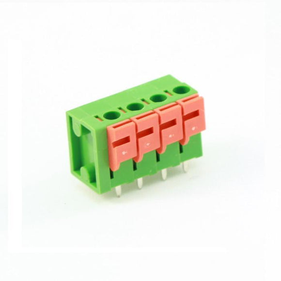 Screwless Terminal Block: 4-Pin, 0.2