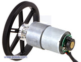 Pololu 67:1 Metal Gearmotor 37Dx54L mm with 64 CPR Encoder