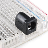 DC Barrel Power Connector (Female 5.5mm Breadboard Compatible)