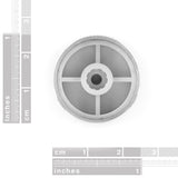 Silver Metal Knob (14x24mm)
