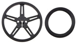 Pololu Wheel 70x8mm Pair (Black)