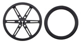 Pololu Wheel 80x10mm Pair (Black)