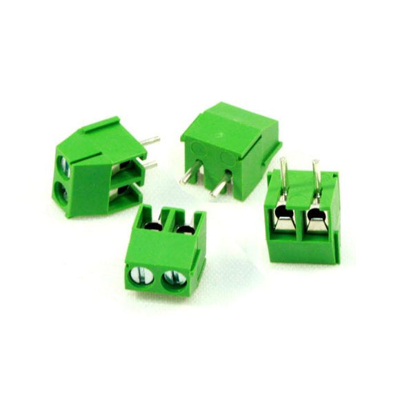 Mini Screw Terminals (3.5mm Pitch 2-pin 5-pack)