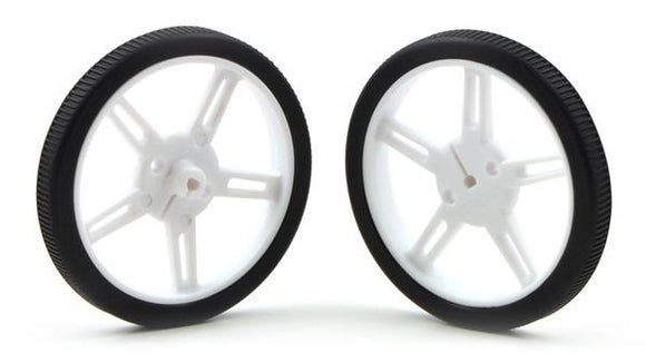 Pololu Wheel 90x10mm Pair (White)