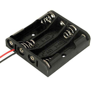 4 aa sales battery holder